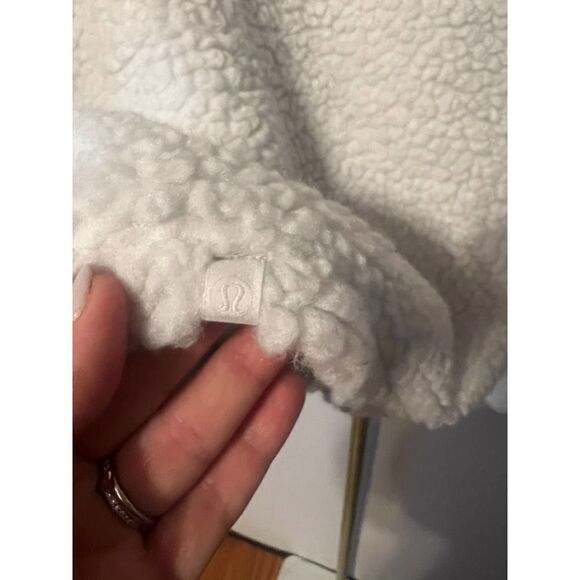 Lululemon Wool Whenever Crew White Sz. 10 - Picture 5 of 7